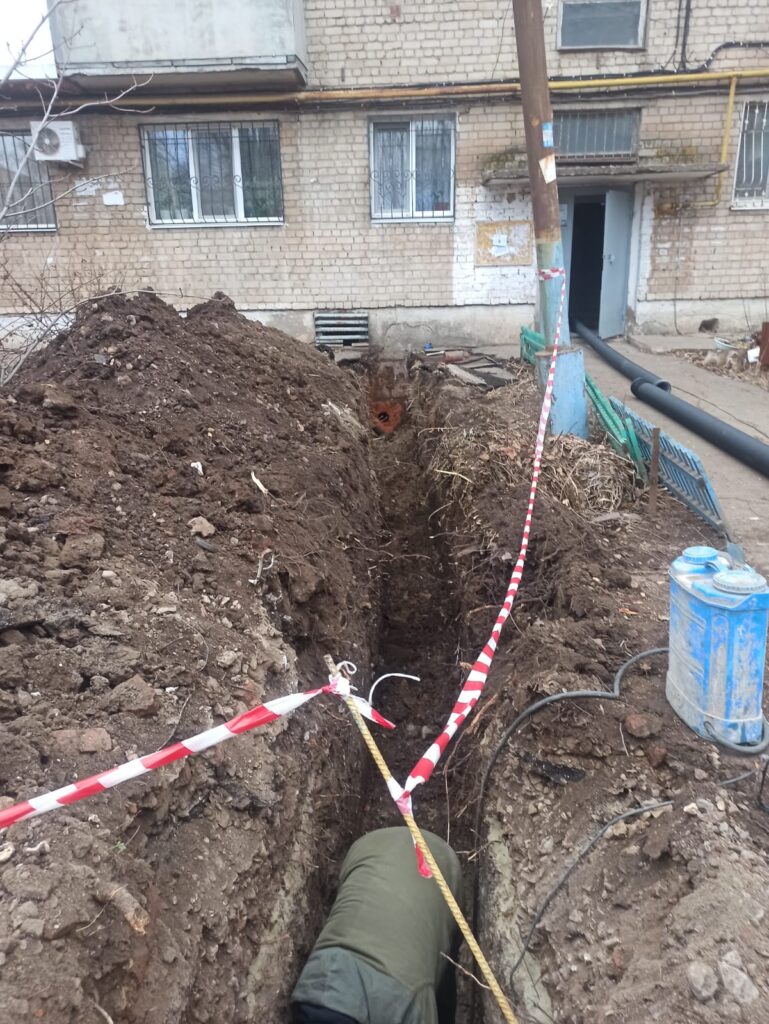 Проведены работы по замене канализационных выходов