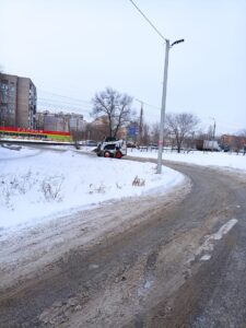 УК "ОКО" провела работы по расчистке снега