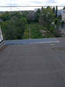 УК "ОКО" провела работы по текущему ремонту крыши